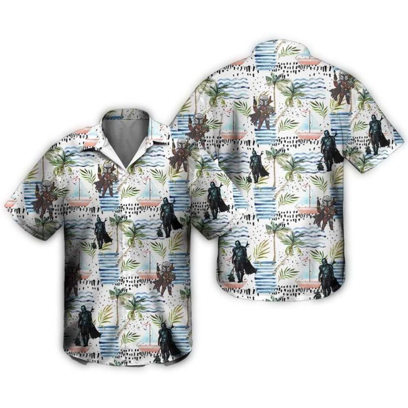 disney star wars hawaiian shirt summer beach starwars mandalorian and baby yoda aloha button up shirt 90scloth Ih 1686904767 1.jpg