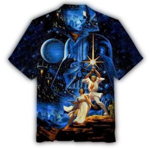 disney star wars hawaiian shirt summer beach starwars may the force be with you aloha button up shirt 90scloth rQ 1686904759.jpg