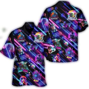disney star wars hawaiian shirt summer beach starwars neon all star style aloha button up shirt 90scloth ls 1686904758.jpg