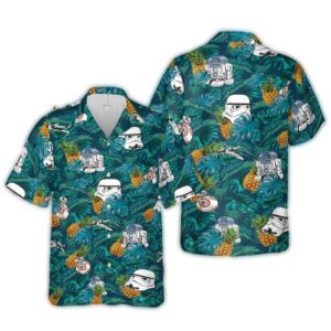 disney star wars hawaiian shirt summer beach starwars pineapple tropical aloha button up shirt 90scloth EE 1686904770.jpg