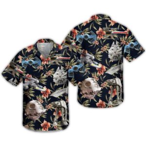 disney star wars hawaiian shirt summer beach starwars space ships death star aloha button up shirt 90scloth IB 1686904760.jpg