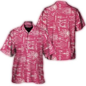 disney star wars hawaiian shirt summer beach starwars space ships starwars pink aloha button up shirt 90scloth uN 1686904642.jpg
