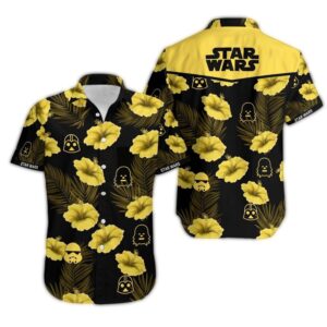 disney star wars hawaiian shirt summer beach starwars stormtrooper darth vader hibiscus aloha button up shirt 90scloth Ww 1686904766.jpg