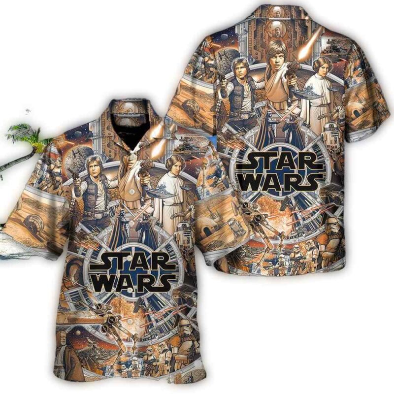 disney star wars hawaiian shirt summer beach starwars this is the way aloha button up shirt 90scloth HP 1686904737.jpg