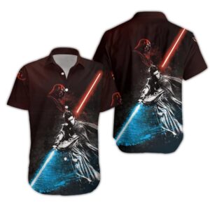 disney star wars hawaiian shirt summer beach starwars two sides darth vader aloha button up shirt 90scloth Fv 1686904769.jpg