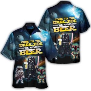 disney star wars hawaiian shirt summer beach stormtrooper darth vader boba fett aloha button up shirt 90scloth Ri 1686904626.jpg