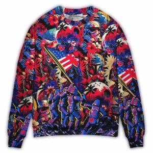 independence day special star wars synthwave tropical style ugly christmas sweater odmzb.jpg