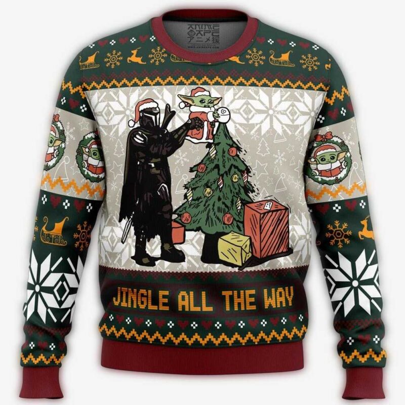 jingle all the way mandalorian star wars ugly christmas sweater brlny028qj.jpg