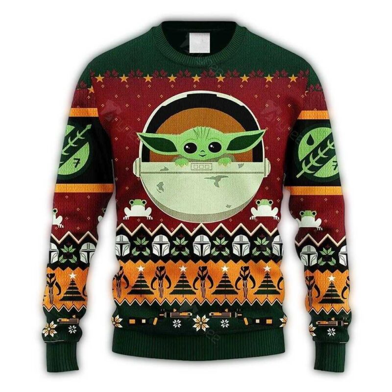 star wars baby yoda the mandalorian ugly christmas sweater wkl4o.jpg