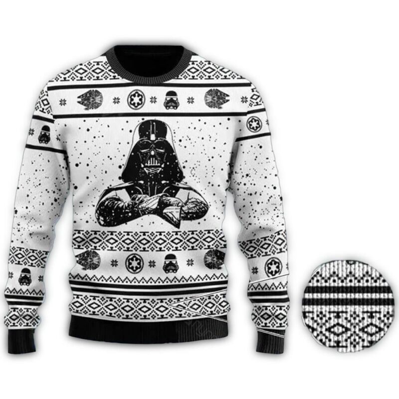 star wars darth vader black and white ugly christmas sweater nebkm.jpg