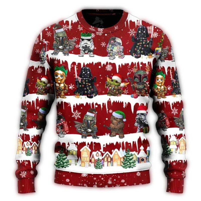 star wars darth vader mandalorian ugly christmas sweater dmux0.jpg