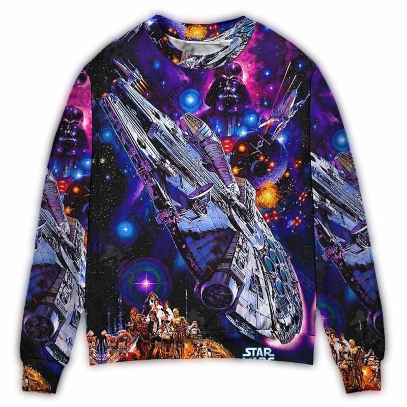 star wars darth vader millennium falcon ugly christmas sweater jjmku.jpg