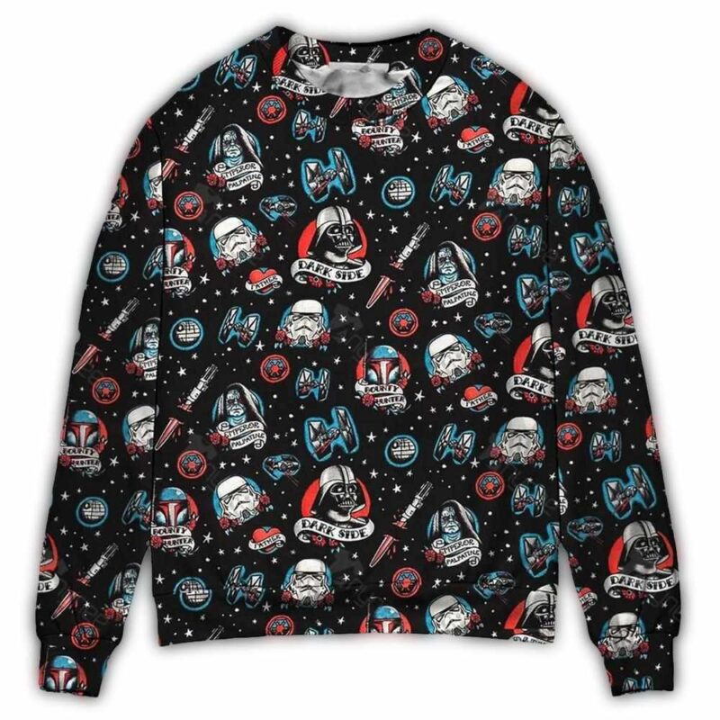 star wars darth vader storm trooper dark side black ugly christmas sweater 1kr9a.jpg