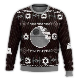 star wars death star star wars pew pew pew ugly christmas sweater wl0ya.jpg