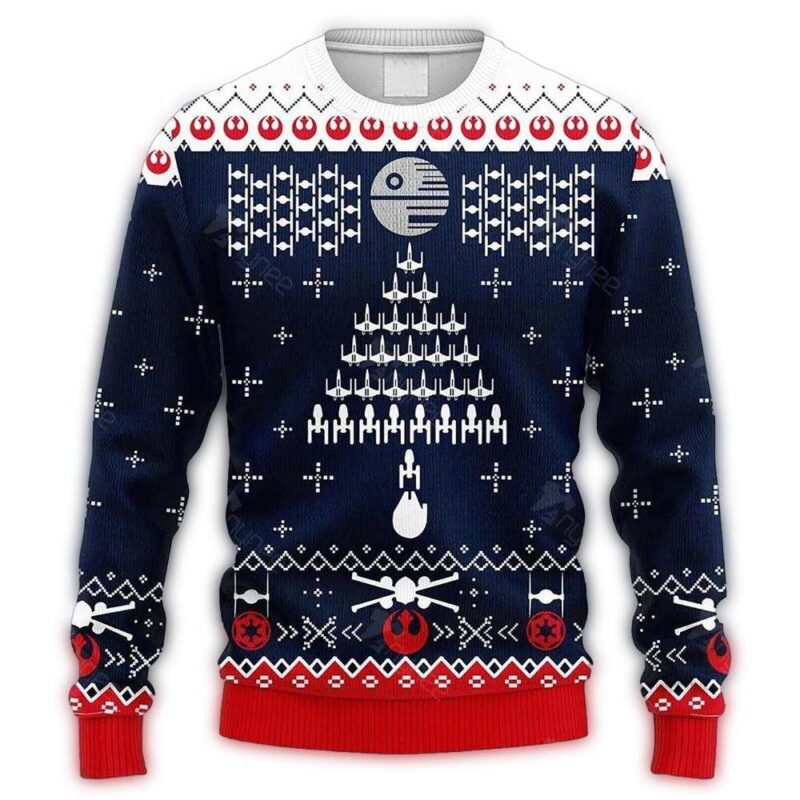 star wars fight ship amazing gift ugly christmas sweater 6ahjw.jpg