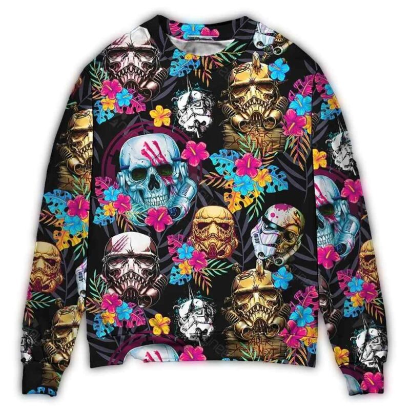 starwars stormtrooper skull tropical neon ugly christmas sweater vzkod.jpg
