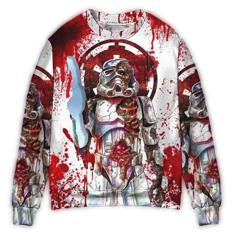 starwars stormtrooper those thingsll kill you ugly christmas sweater fi7or.jpg