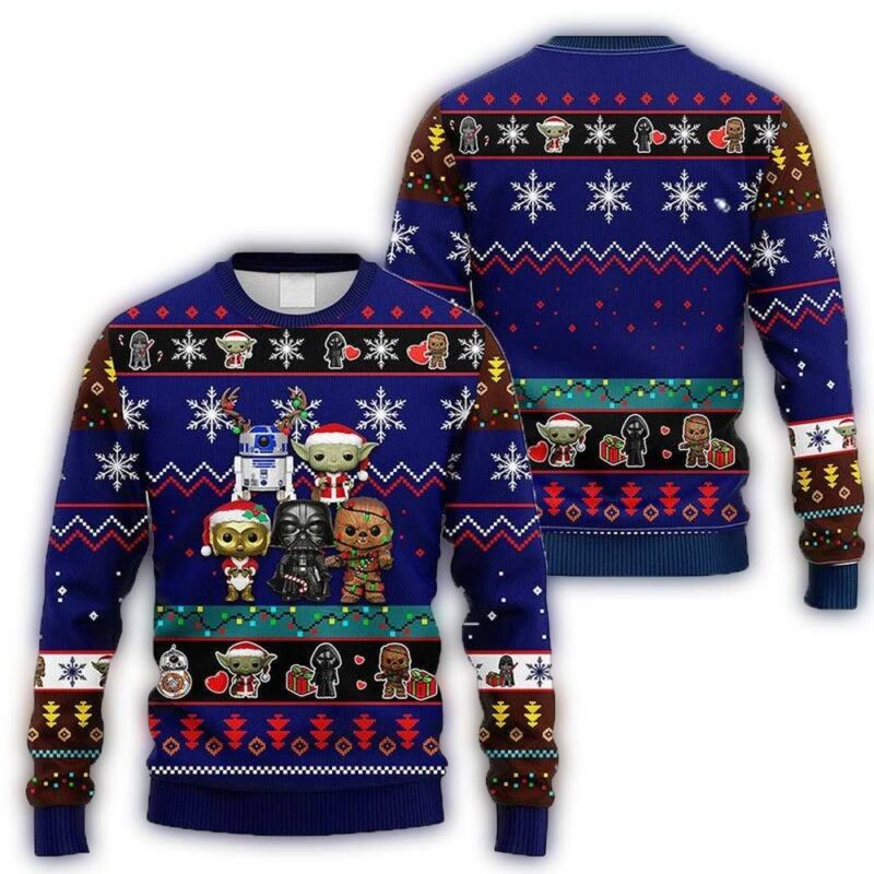 xmas star wars characters ugly sweater tukag.jpg